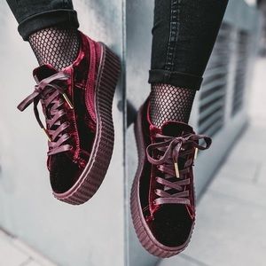 VELVET FENTY PUMA CREEPERS